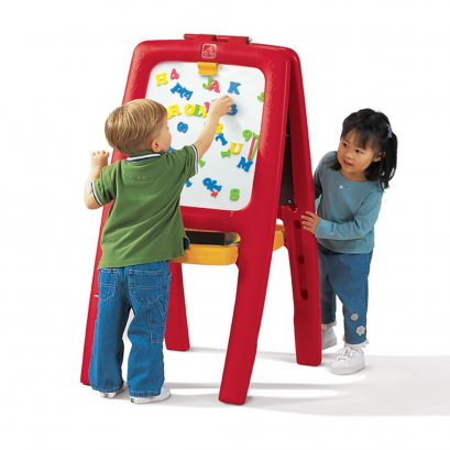 Easel for Two Magnetic Board (w/letters)
