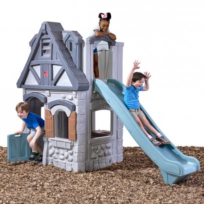 Step2 Enchanting Adventures 2 Story Playhouse and Slide