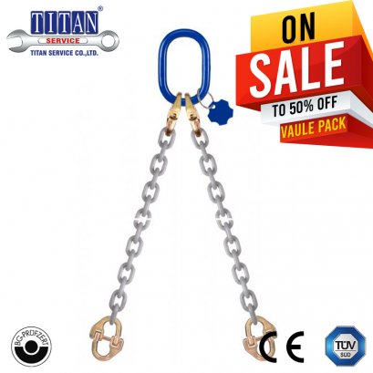 2 - Leg Sling   TWN 1654  8 -XL น้ำหนักยก 3.55 ตัน ,ยาว 1 เมตร