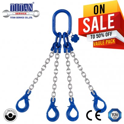4 - Leg Sling   TWN 1782  10 -XL น้ำหนักยก 9 ตัน ,ยาว 1 เมตร