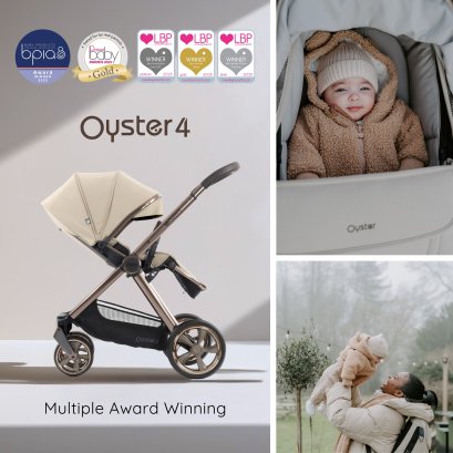 Oyster4 Baby Stroller รถเข็นเด็ก ออยสเตอร์4 - สี Butter Milk