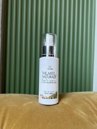 YUUAKI  The mist naturally fresh spray เดอะ มิซท์ แนชเซอเริ่ลลี เฟรช สเปรย์ ขนาด 100 ML