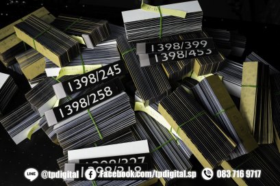 พิมพ์อะคริลิคป้ายห้องพัก ขนาด 120*25มิลลิเมตร จำนวน 1400ชิ้น พิมพ์เลขห้องพักไม่ซ้ำกัน สกรีนลายไว้ด้านในอะคริลิค