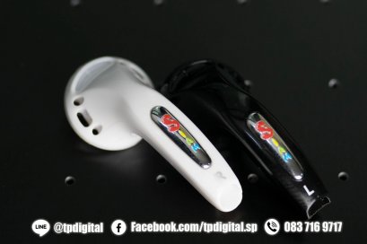 พิมพ์โลโก้หูฟัง พิมพ์โลโก้ลงบนก้านหูฟัง ลาย SIAM จำนวน 200 ชิ้น สกรีนลาย 1 ด้าน 