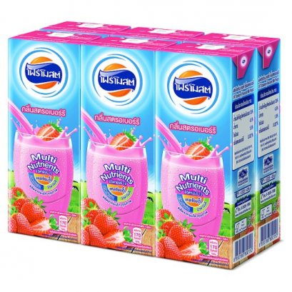 โฟร์โมสต์ รสสตรอเบอร์รี่ 225 มล. แพ็ค 6