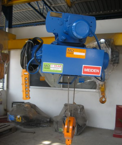 รอกสลิง MEIDEN มือสองบิ้วพร้อมใช้