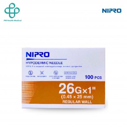 เข็มฉีดยา NIPRO 26Gx1"
