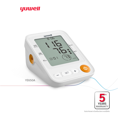 Yuwell เครื่องวัดความดันโลหิตอิเล็กทรอนิกส์ รุ่น YE650A