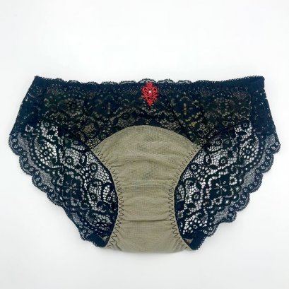 Iron &amp; Black Briefs Panty (Made in Korea)