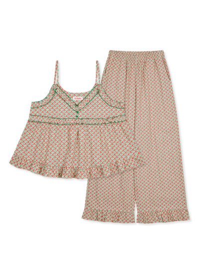 เซตชุดนอน รุ่น Peach Vintage Cotton Sleepwear set by Skinn intimate