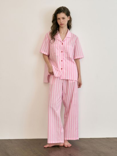 Pink Cotton PJ Set