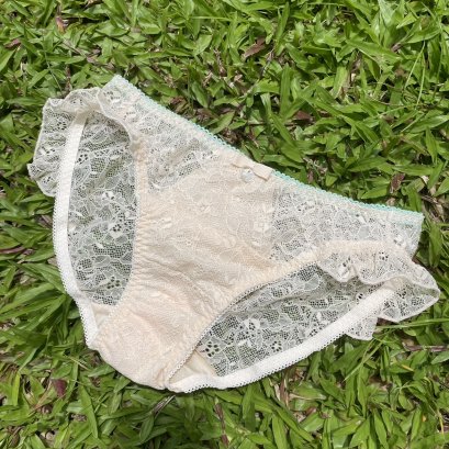 Cream Lace Panty