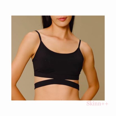 Black Trainning Sport Bras
