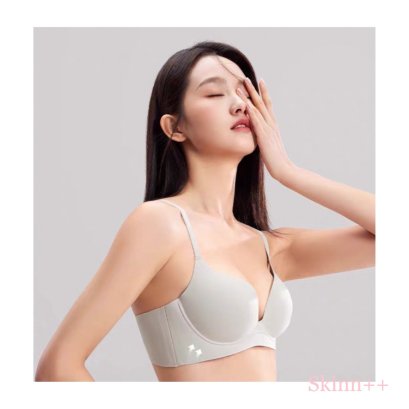 เสื้อชั้นในไม่มีโครง รุ่น Seamless Wirefree สี Grey