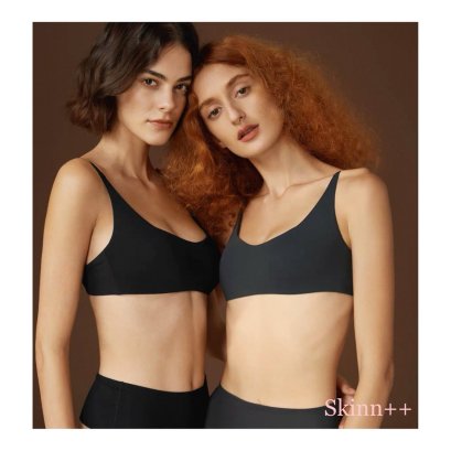 NAVY Back Fasting Hook Sport Bra by Skinn intimate