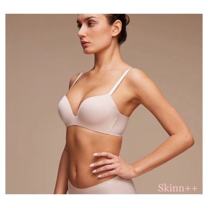 Light pink Wireless Support Set by Skinn intimate