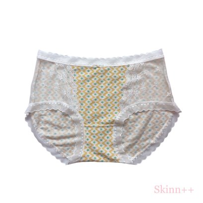 Mid Waist Lace Panty by Skinn Intimate