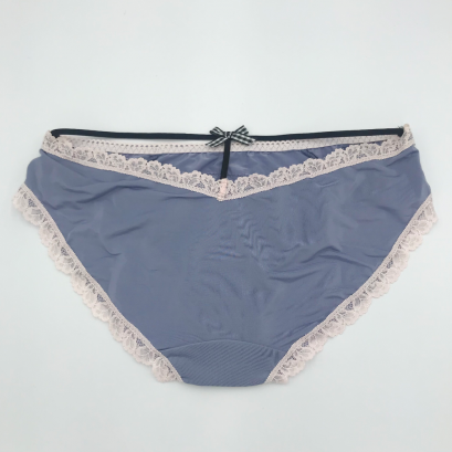 Lilac Lace Trim Briefs