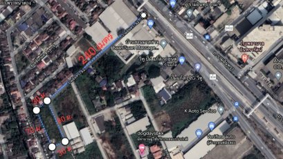 ขายที่ดินเปล่า เนื้อที่ 1-1-29 ไร่ 529 ตารางวา รามอินทรา 62