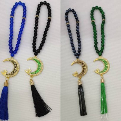 สินค้ามุสลิม ป้ายห้อย ที่แขวนรถ ป้ายห้อยลูกประคำ