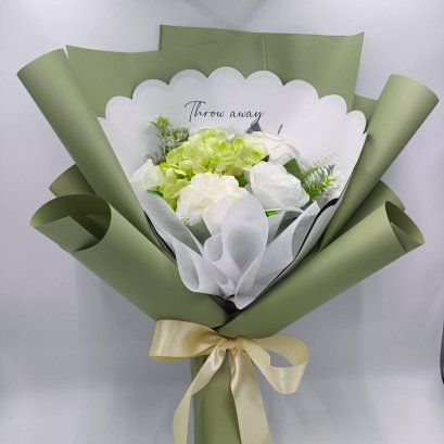 กระดาษห่อช่อดอกไม้สีพื้น สุดพรี่เมียม สวยคุ้มและราคาถูก พร้อมส่งจากไทยจ้า