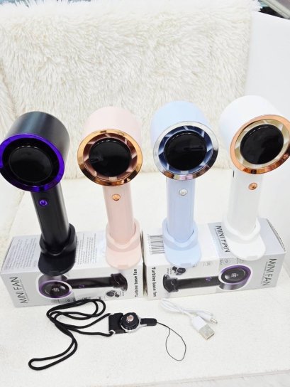 พัดลมมือถือ SD-62 มีสายคล้องคอ  ปรับความแรงระดับ 100