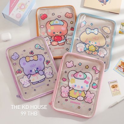 กระเป๋าใส่แท็บเล็ต ไอแพด  ขนาด 11 นิ้ว แบบใส