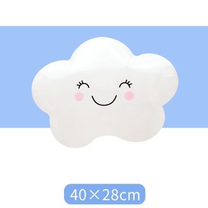 ลูกโป่งก้อนเมฆ ลูปโป่งปาตี้ ลูกโป่งตกแต่ง