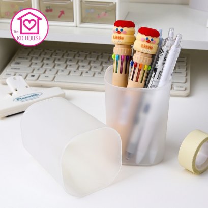 (พร้อมส่ง)กล่องปากกา ใส่ปากกา เก็บของ จัดระเบียบแถมสติกเกอร์1แผ่น