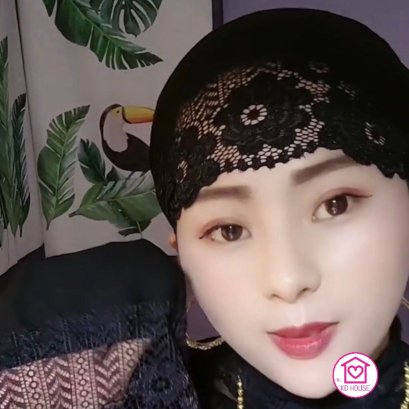 อินเนอร์ลูกไม้ดำ สำหรับเก็บผม สินค้ามุสลิม พร้อมส่งจากไทย