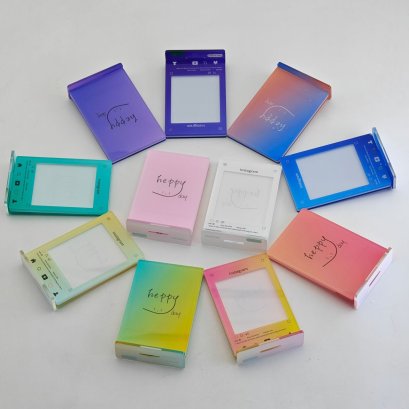 เฟรมตั้งใส่รูป กรอบรูปแบบเจนซี ใส่รูปโพสลารอยด์ การ์ดศิลปิน พร้อมส่งในไทย