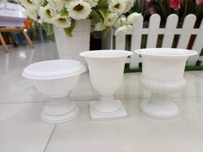 กระถางดอกไม้ แจกันดอกไม้ พร้อมส่งจากไทย