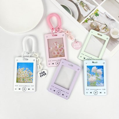 ของแพ็คการ์ด กรอบเก็บการ์ด พวงกุยแจ  ห้อยกระเป๋าเก๋ๆสีสันน่ารัก