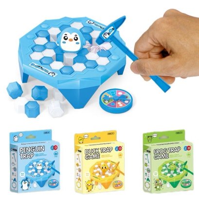 ของเล่นเด็ก พร้อมส่ง เคาะน้ำแข็ง เกมทุบน้ำแข็งเพนกวิน ของเล่นราคาถูก