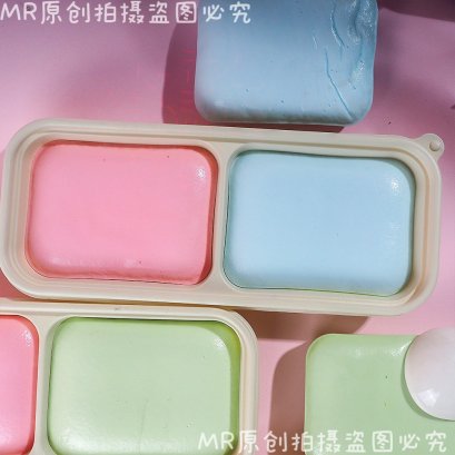 ของเล่น สกุชชี่ ของเล่นเด็กเสมือนจริง  สกุชชี่ 2 ช่อง สุ่มสี