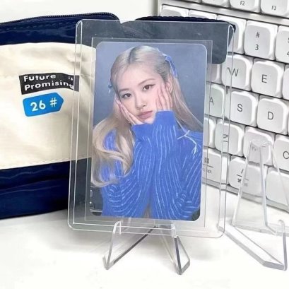 ขาตั้งอะคริลิคใส ขาตั้งรูป ขนาด 5.2*1.5*6.8 ซม.