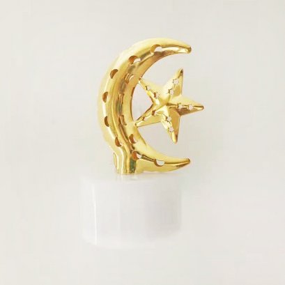 โคมไฟจิ๋ว พระจันทร์+ดาว มุสลิม