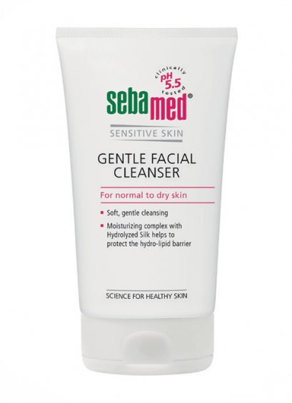 Sebamed gentle facial cleanser for normal to dry skin