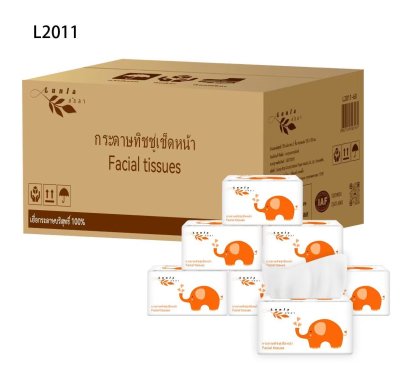 เช็ดปาก Lunla @150 แผ่น