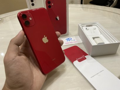 ขาย iPhone 11 128GB สีแดง ศูนย์ไทย อายุ3เดือน ครบยกกล่อง
