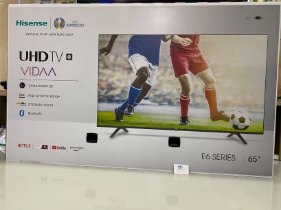 Hisense 65E6F Smart 4K Ultra HD TV ขนาด 65 นิ้ว ปี 2020
