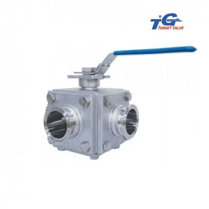 TG 3∼5 Way Sanitary Ball Valves Clamp End
