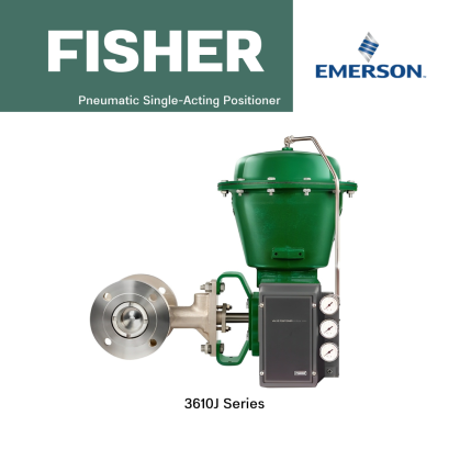 Fisher 3610J Pneumatic Single-Acting Positioner