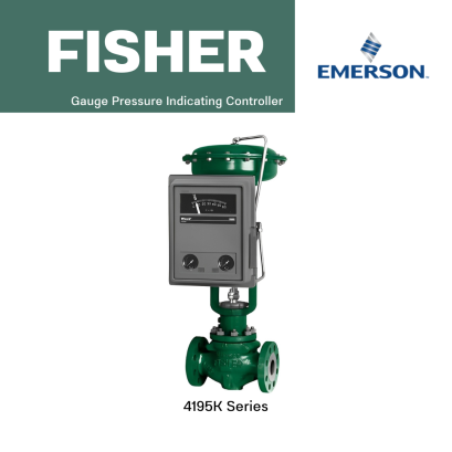 Fisher 4195K Gauge Pressure Indicating Controller