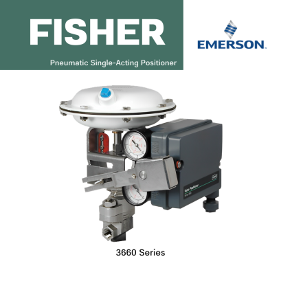 Fisher 3660 | Pneumatic Single-Acting Positioner