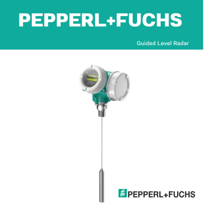 Pepperl Fuchs Guided Level Radar