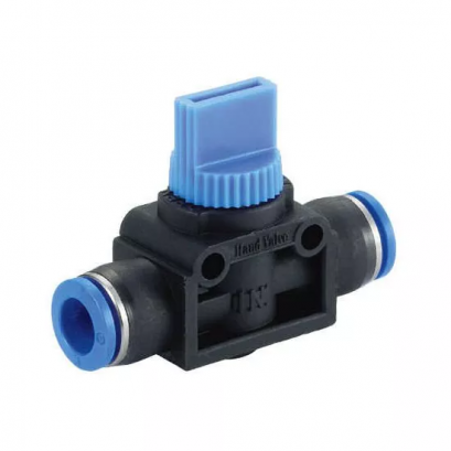 ข้อต่อลมปิดเปิดแบบบิด 2 ทาง  รุ่น HVFF (Hand Valve)