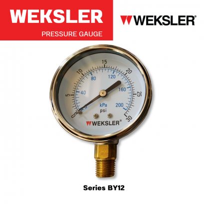 WEKSLER PRESSURE GAUGE BY12 Series