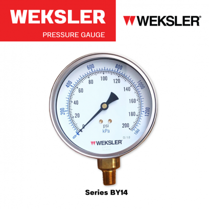 WEKSLER PRESSURE GAUGE BY14 Series