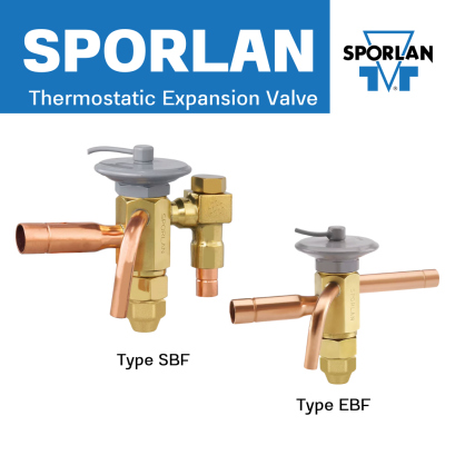 Sporlan Thermostatic Expansion Valve Type SBF & EBF